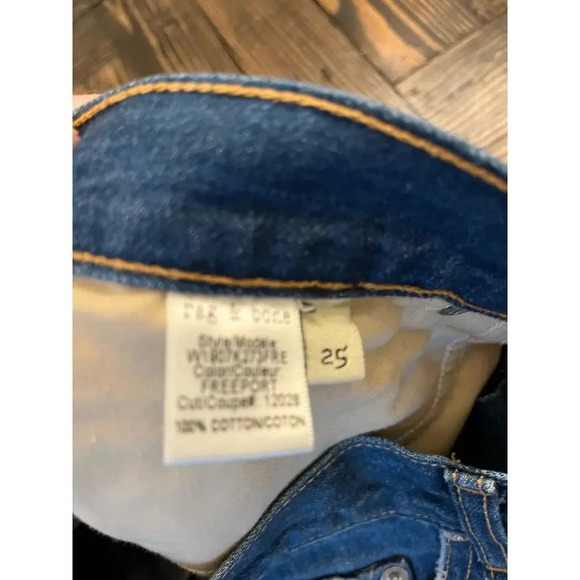 Ray Bone Women's 25 Denim Blue Jean Shorts Summer Distressed Costal Cowgirl Core - Picture 8 of 10